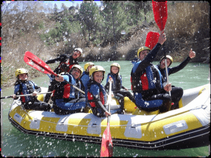 rafting familiar