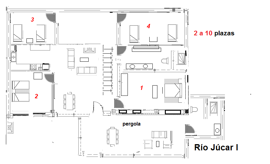 Casas Rurales Albacete, Casas Rurales Alcalá del Júcar,