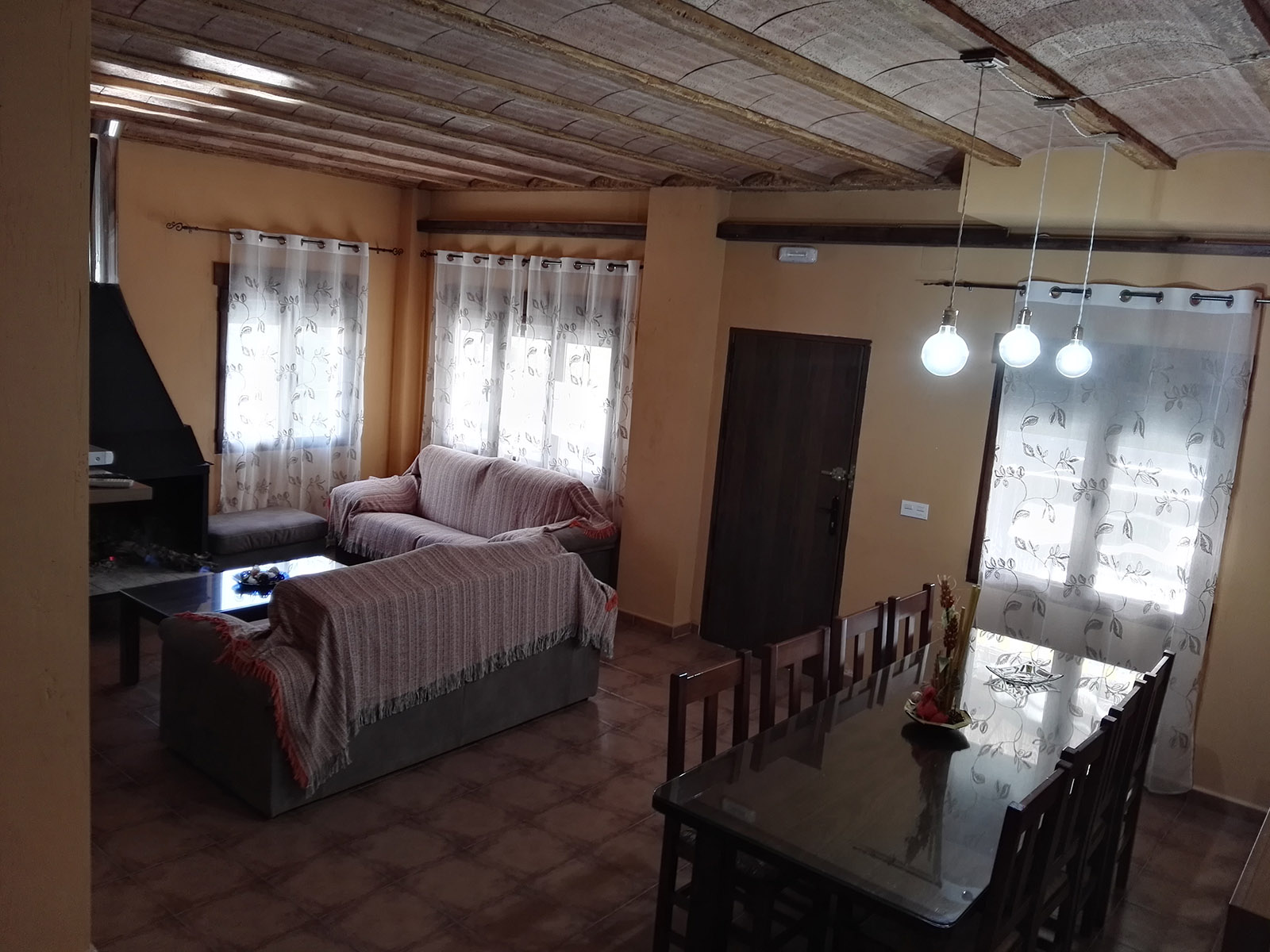 Salón casa rural El Molinar