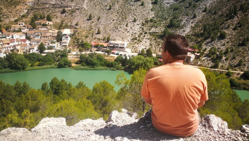 Mirador, ruta Tolosa , La Gila Casas Rurales Alcalá del Júcar, Casas Rurales Albacete, Casas Rurales con piscina Alcala del Júcar, cerca de Casas Rurales El Herrero, Finca los Olivos, Multiaventura Los Olivos, rio tranquilo