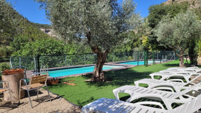 Casas Rurales Albacete Castilla La Mancha, zona piscinas casas rurales Río Júcar Casas Rurales Alcalá del Júcar, Casas Rurales para grupos Albacete, Casas Rurales Castilla La Mancha