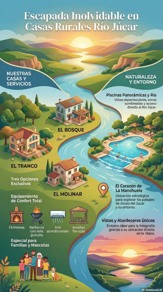 casas rurales en Tolosa (Alcala del Jucar) Albacete 